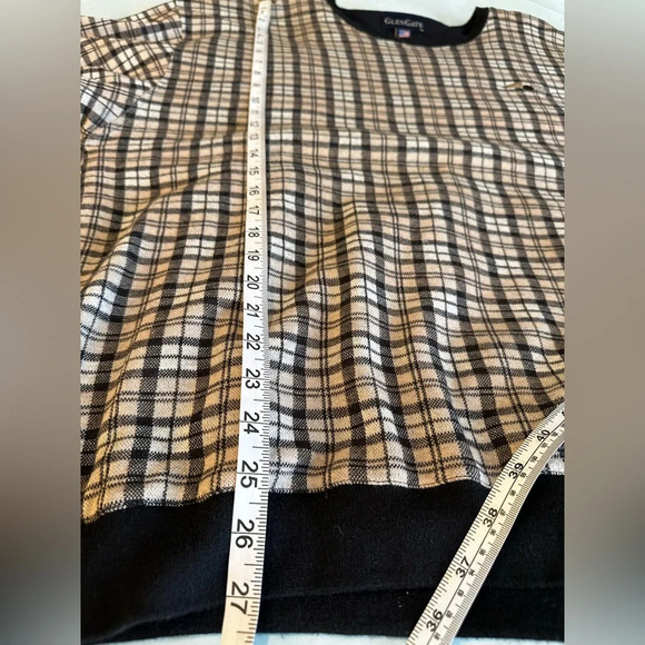 VTG 90’s Glen gate Windbreaker Lined Golf Pullover. Beige/cream/black Paid. XL. - Picture 8 of 11